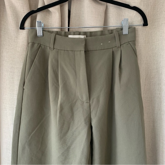 ABERCROMBIE & FITCH GREEN DRESS TROUSER PANTS S27/4 - Picture 6 of 13